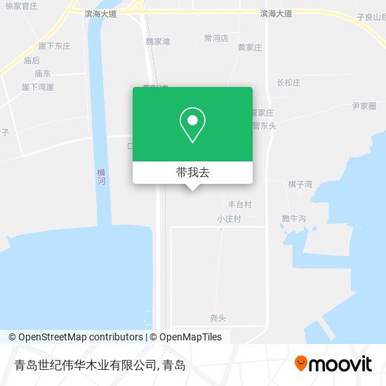 青岛世纪伟华木业有限公司地图