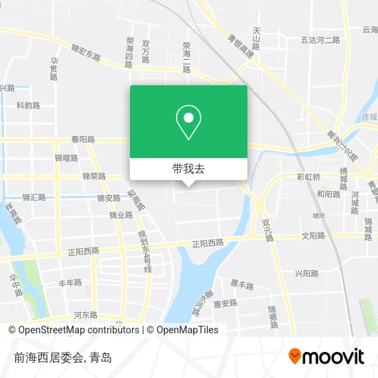 前海西居委会地图