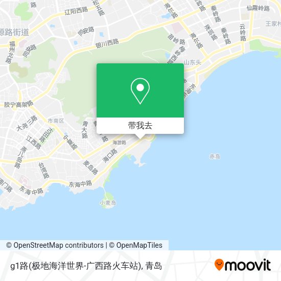 g1路(极地海洋世界-广西路火车站)地图