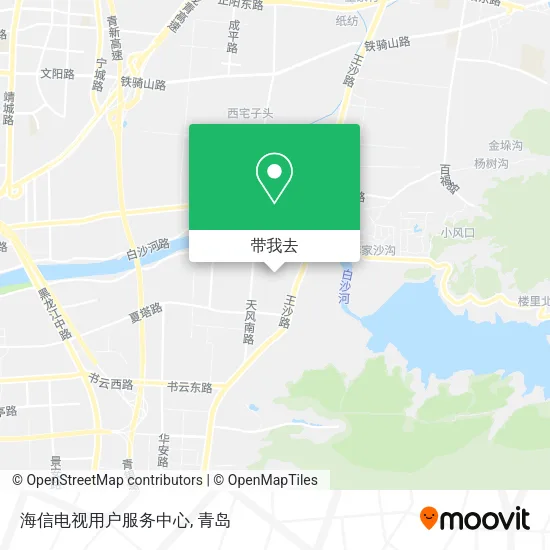 海信电视用户服务中心地图