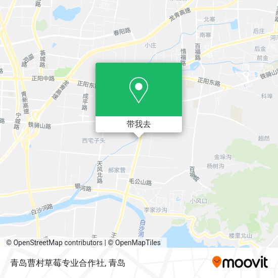 青岛曹村草莓专业合作社地图