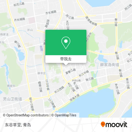 东谷草堂地图