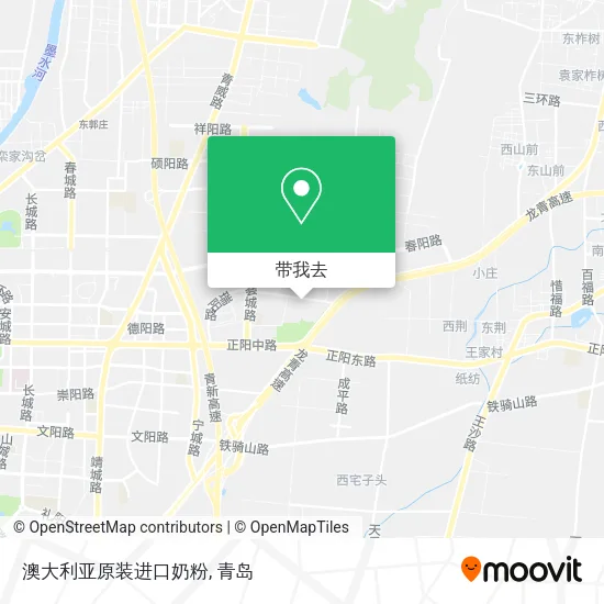 澳大利亚原装进口奶粉地图