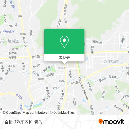 全捷顺汽车养护地图