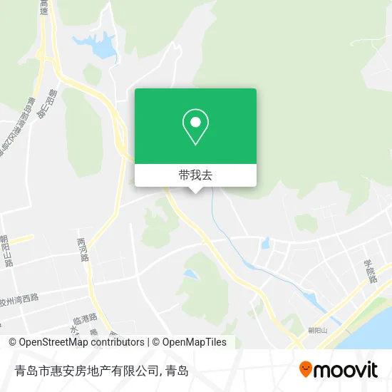 青岛市惠安房地产有限公司地图