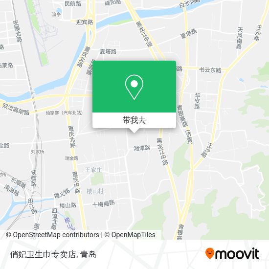 俏妃卫生巾专卖店地图
