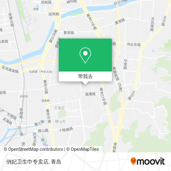 俏妃卫生巾专卖店地图