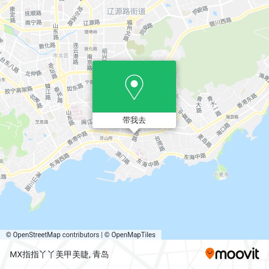 MX指指丫丫美甲美睫地图