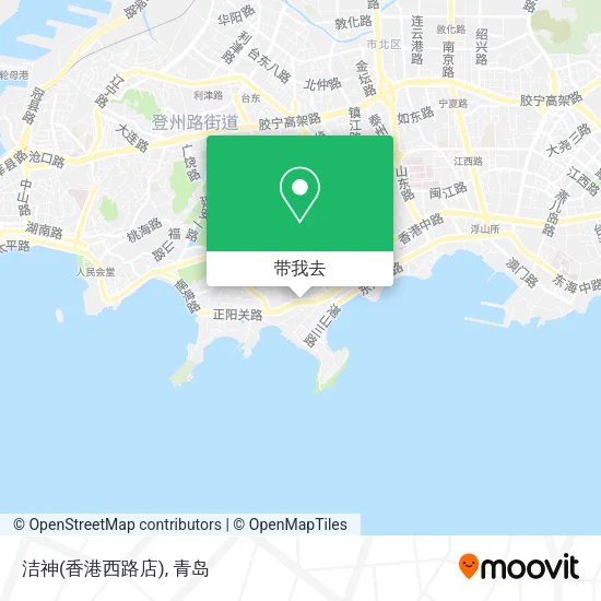 洁神(香港西路店)地图