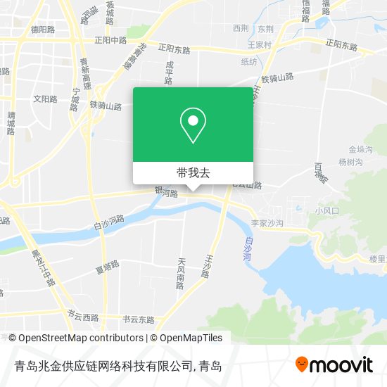 青岛兆金供应链网络科技有限公司地图