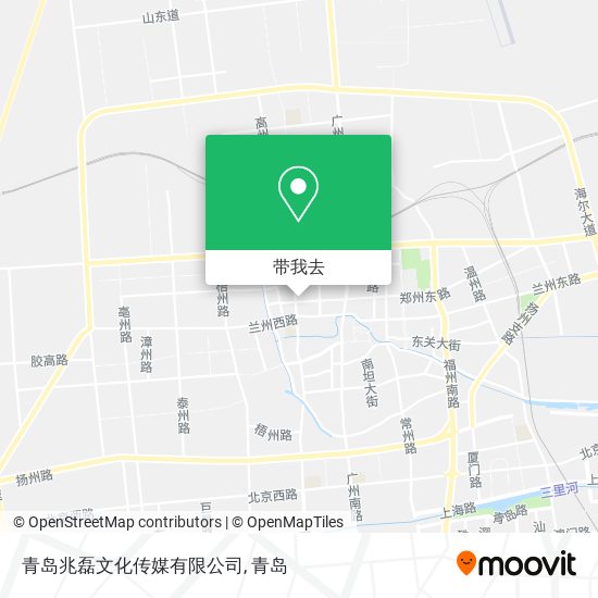 青岛兆磊文化传媒有限公司地图