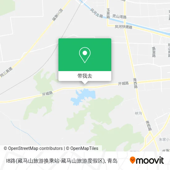 l8路(藏马山旅游换乘站-藏马山旅游度假区)地图
