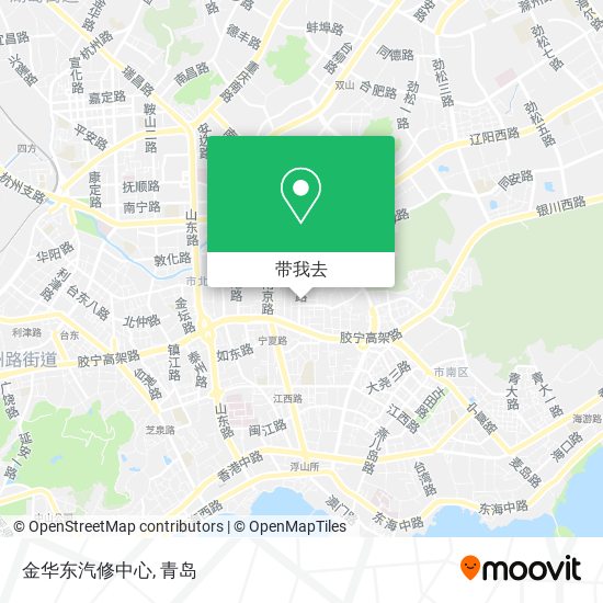 金华东汽修中心地图