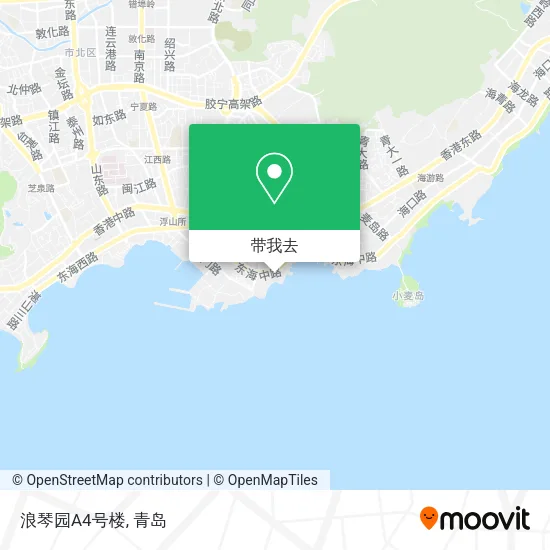 浪琴园A4号楼地图
