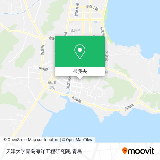 天津大学青岛海洋工程研究院地图