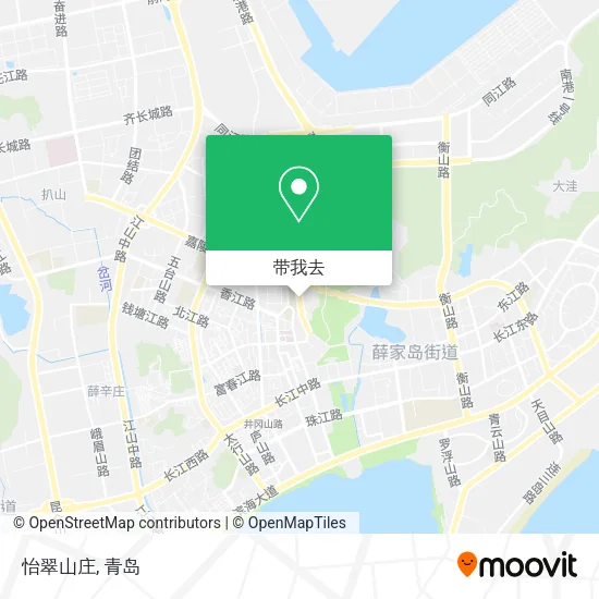 怡翠山庄地图