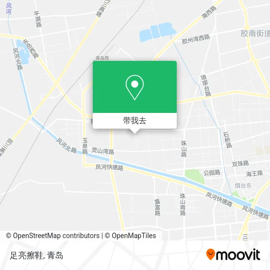 足亮擦鞋地图
