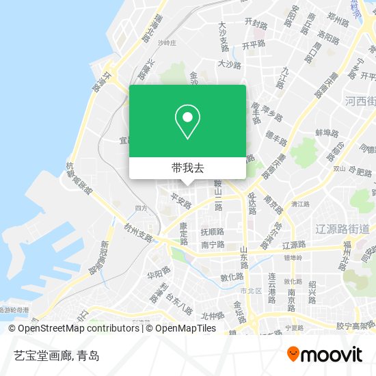 艺宝堂画廊地图
