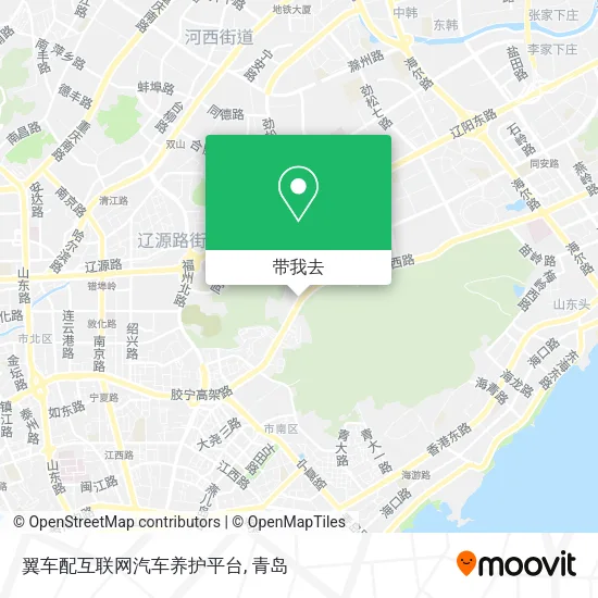 翼车配互联网汽车养护平台地图