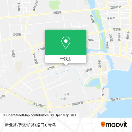 新业路/聚贤桥路(路口)地图