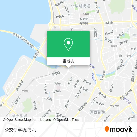 公交停车场地图