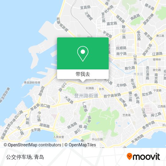 公交停车场地图