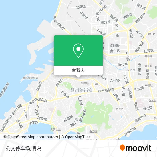 公交停车场地图