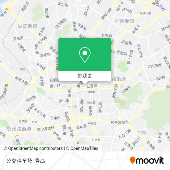 公交停车场地图