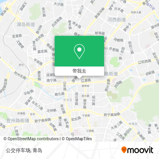 公交停车场地图