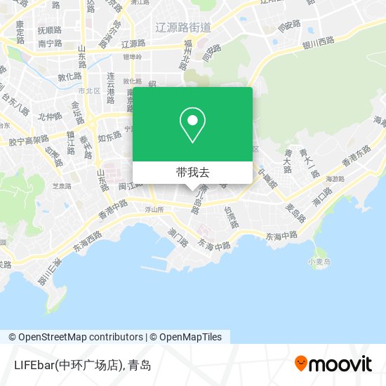 LIFEbar(中环广场店)地图