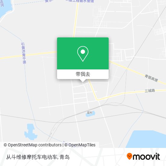 从斗维修摩托车电动车地图