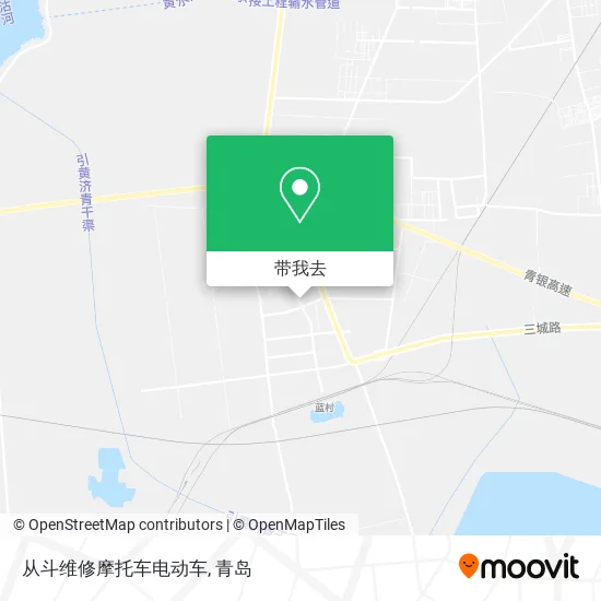 从斗维修摩托车电动车地图