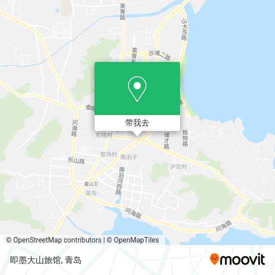 即墨大山旅馆地图