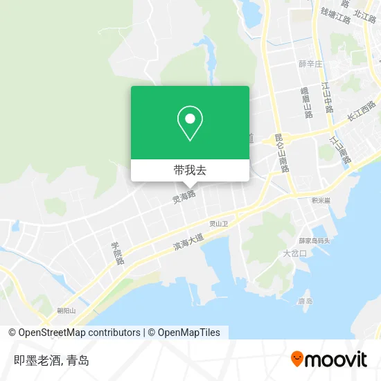 即墨老酒地图