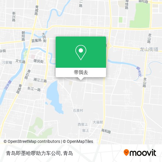 青岛即墨哈啰助力车公司地图
