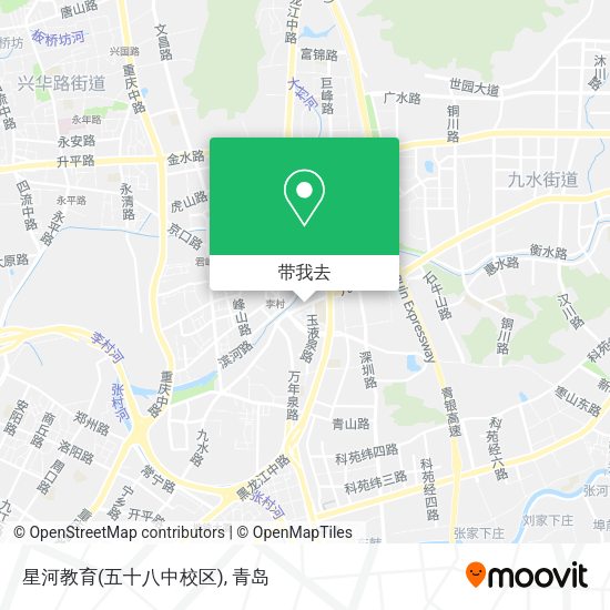 星河教育(五十八中校区)地图