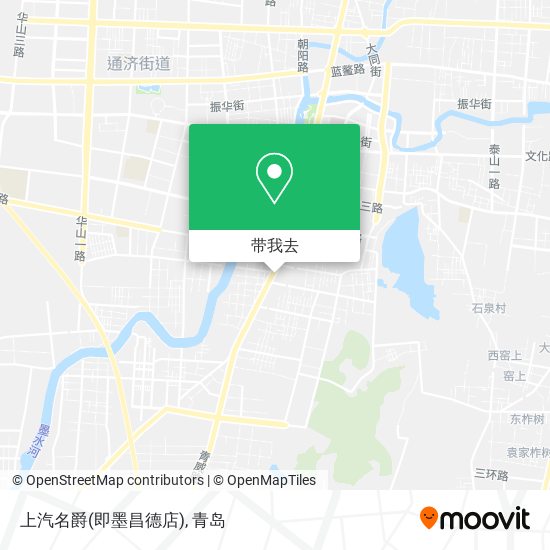 上汽名爵(即墨昌德店)地图