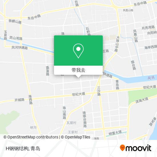 H钢钢结构地图