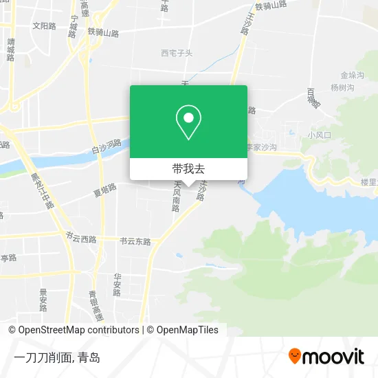 一刀刀削面地图