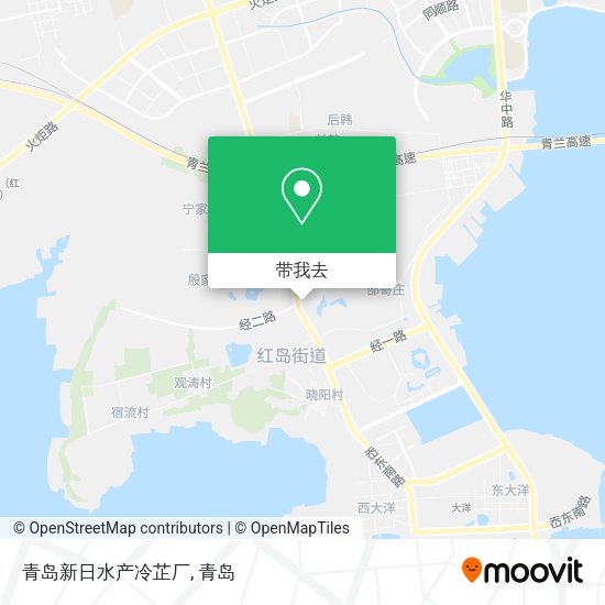 青岛新日水产冷芷厂地图