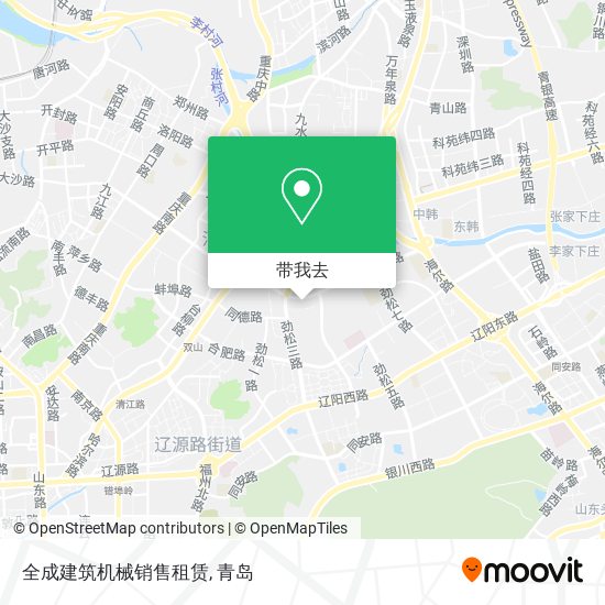 全成建筑机械销售租赁地图