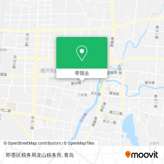 即墨区税务局龙山税务所地图