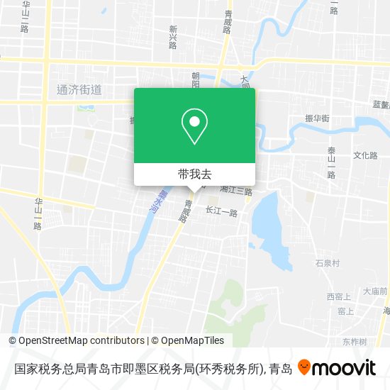 国家税务总局青岛市即墨区税务局(环秀税务所)地图