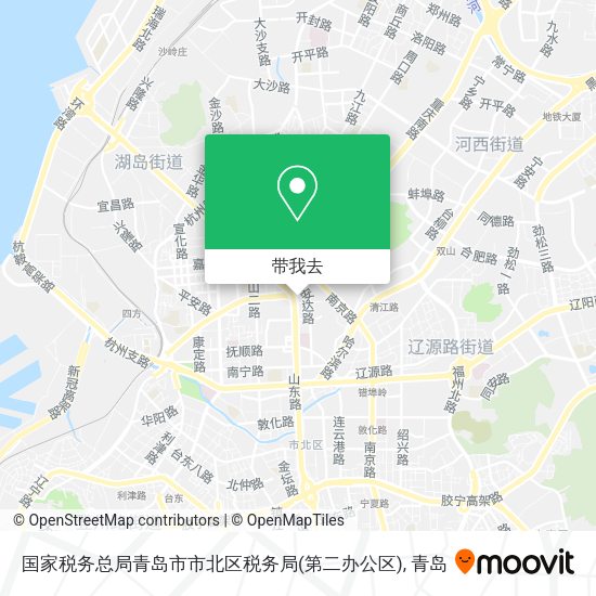 国家税务总局青岛市市北区税务局(第二办公区)地图