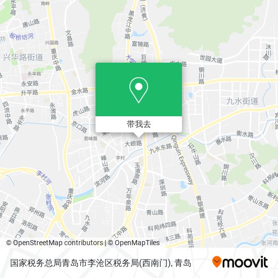 国家税务总局青岛市李沧区税务局(西南门)地图