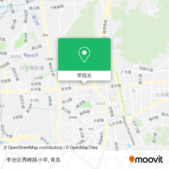 李沧区秀峰路小学地图