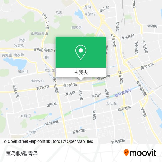 宝岛眼镜地图