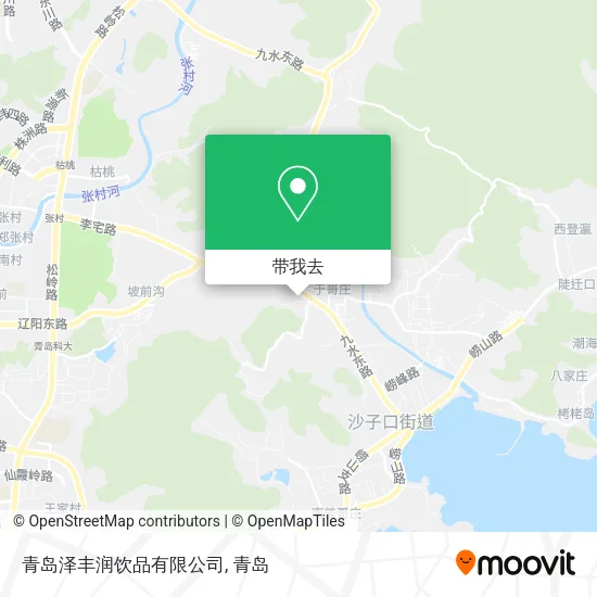 青岛泽丰润饮品有限公司地图