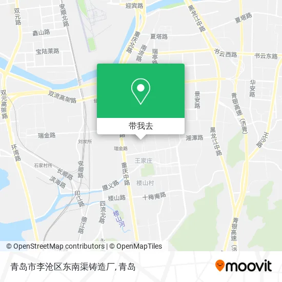 青岛市李沧区东南渠铸造厂地图