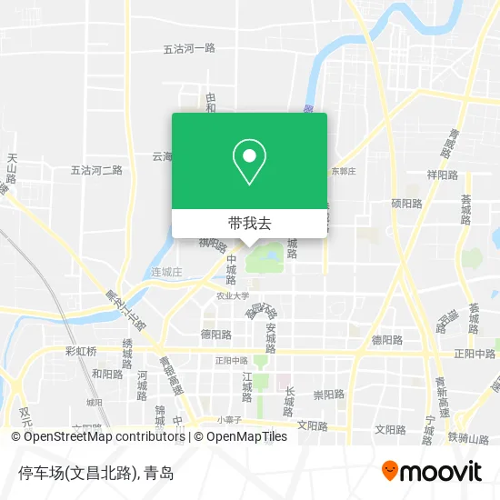 停车场(文昌北路)地图